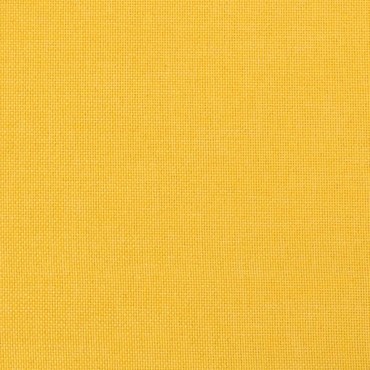 vidaXL Υποπόδιο Μουσταρδί 45x29,5x35cm Υφασμάτινο 1 τεμ.