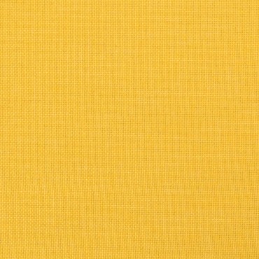 vidaXL Υποπόδιο Μουσταρδί 45x29,5x35cm Ύφασμα & Συνθετικό Δέρμα 1 τεμ.