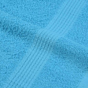 vidaXL Πετσέτες Πλυσίματος FROGN 4 τεμ. Τυρκουάζ 30x30 εκ. 360 γρ./τ.μ.