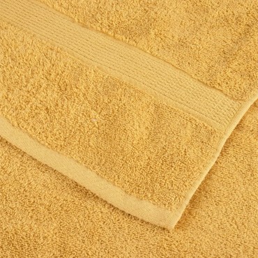 vidaXL Παντόφλες Premium SOLUND 2 τεμ. Χρυσές 30x30 εκ. 600 γρ./τ.μ.
