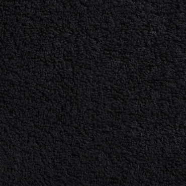 vidaXL Παντόφλες Premium SOLUND 2 τεμ. Μαύρες 30x30 εκ. 600 γρ./τ.μ.
