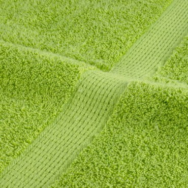 vidaXL Παντόφλες Premium SOLUND 4 τεμ. Πράσινο Μήλου 30x30 εκ. 600 γρ./τ.μ.