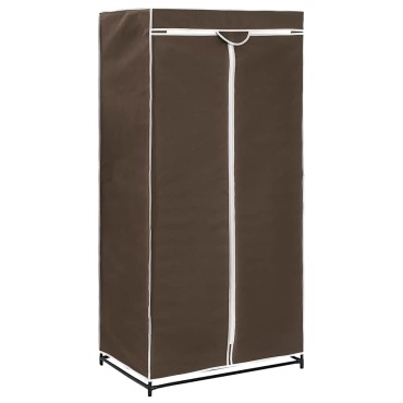 vidaXL Ντουλάπα Καφέ 75x50x160cm 1 τεμ.