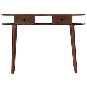vidaXL Κονσόλα Τραπεζιού 110x35x76cm από Μασίφ Ξύλο Ακακίας 1 τεμ.