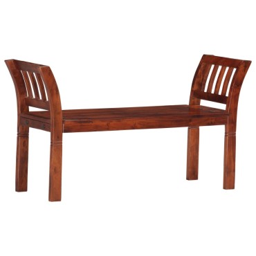 vidaXL Πάγκος από Μασίφ Ξύλο Ακακίας 111x37x60 cm 1 τεμ.