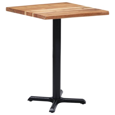 vidaXL Πόδι Τραπεζιού Μπιστρό Μαύρο 56x56x72cm από Χυτοσίδηρο