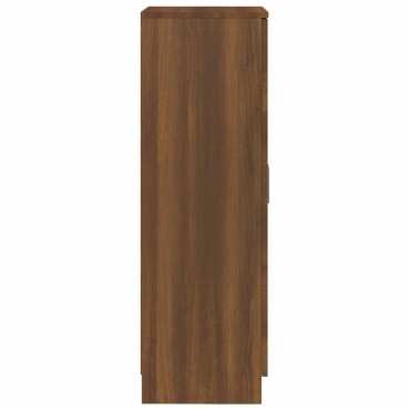 vidaXL Παπουτσοθήκη Καφέ Δρυς 55x35x108cm από Τεχνητό Ξύλο