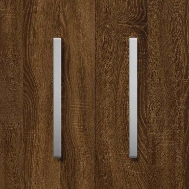 vidaXL Παπουτσοθήκη Καφέ Δρυς 55x35x108cm από Τεχνητό Ξύλο