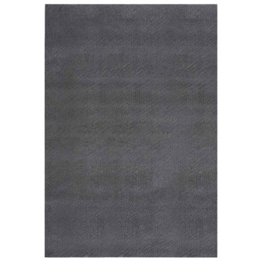 vidaXL Χαλί Shaggy Ανθρακί 240x340cm Πολυεστέρας