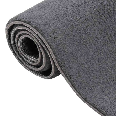 vidaXL Χαλί Shaggy Ανθρακί 240x340cm Πολυεστέρας