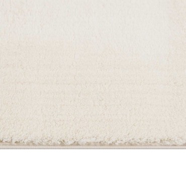 vidaXL Χαλί Shaggy Κρεμ Λευκό 240x340cm Πολυεστέρας