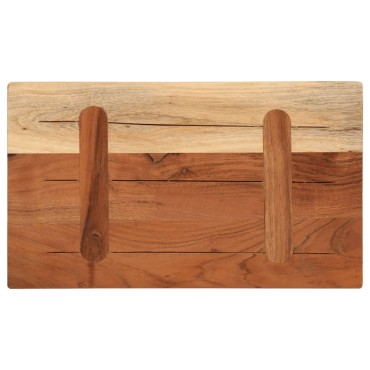 vidaXL Επιφάνεια Τραπεζιού Ορθογώνια 60x20x3,8cm από Μασίφ Ξύλο Ακακίας 1 τεμ.