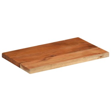 vidaXL Επιφάνεια Τραπεζιού Ορθογώνια 50x30x3,8cm από Μασίφ Ξύλο Ακακίας 1 τεμ.