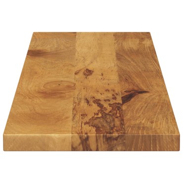 vidaXL Επιφάνεια Τραπεζιού Ορθογώνια 110x20x3,8cm από Μασίφ Ξύλο Μάνγκο 1 τεμ.
