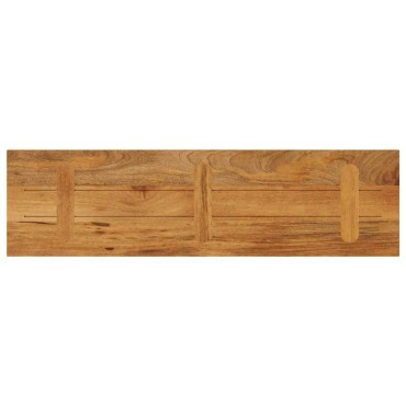 vidaXL Επιφάνεια Τραπεζιού Ορθογώνια 110x20x3,8cm από Μασίφ Ξύλο Μάνγκο 1 τεμ.