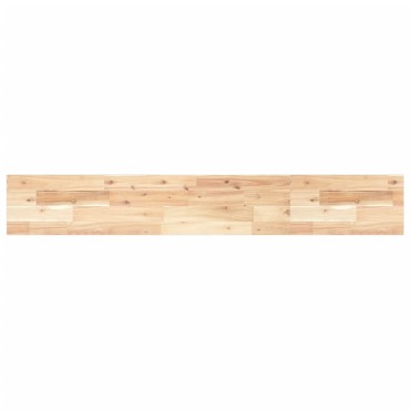 vidaXL Ράφι Πλωτό 120x20x2cm από Μασίφ Ξύλο Ακακίας χωρίς Επεξεργασία 1 τεμ.