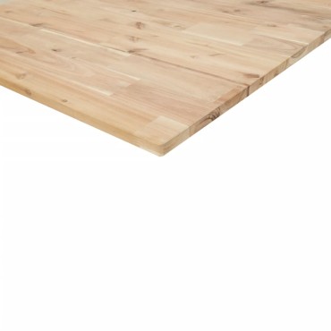 vidaXL Ράφι Πλωτό 120x20x2cm από Μασίφ Ξύλο Ακακίας χωρίς Επεξεργασία 1 τεμ.