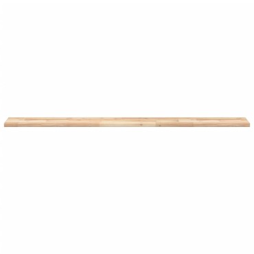 vidaXL Ράφια Πλωτά 2 τεμ. 120x20x2cm από Μασίφ Ξύλο Ακακίας