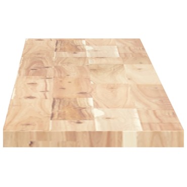 vidaXL Ράφια Πλωτά 3 τεμ. 160x20x2cm από Μασίφ Ξύλο Ακακίας