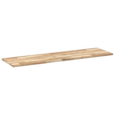vidaXL Ράφια Πλωτά 4 τεμ. 160x40x2cm από Μασίφ Ξύλο Ακακίας χωρίς Επεξεργασία