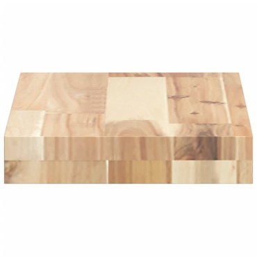 vidaXL Ράφια Πλωτά 3 τεμ. 40x20x4cm από Μασίφ Ξύλο Ακακίας
