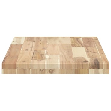 vidaXL Ράφια Πλωτά 3 τεμ. 80x40x4cm από Μασίφ Ξύλο Ακακίας χωρίς Επεξεργασία