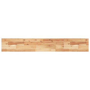 vidaXL Ράφι Πλωτό 120x20x2cm από Μασίφ Ξύλο Ακακίας με Φινίρισμα Λαδιού 1 τεμ.