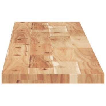 vidaXL Ράφια Πλωτά 2 τεμ. 160x20x2cm από Μασίφ Ξύλο Ακακίας με Φινίρισμα Λαδιού
