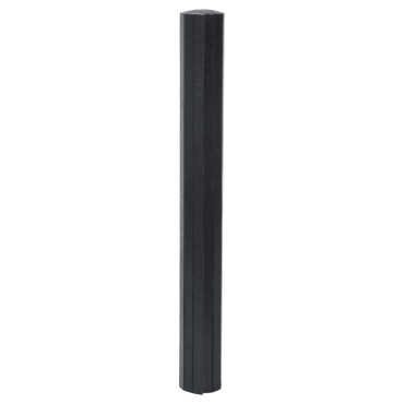 vidaXL Χαλί Ορθογώνιο Μαύρο 60x100cm από Μπαμπού