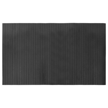 vidaXL Χαλί Ορθογώνιο Γκρι 60x100cm από Μπαμπού