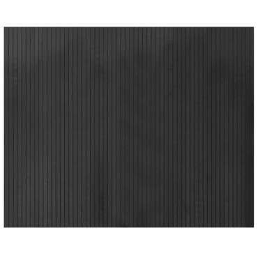 vidaXL Χαλί Ορθογώνιο Γκρι 80x100cm από Μπαμπού
