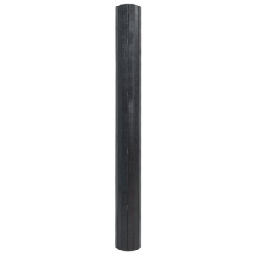 vidaXL Χαλί Ορθογώνιο Γκρι 100x100cm από Μπαμπού