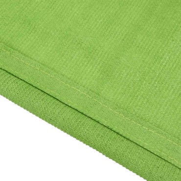 vidaXL Χαλί Σκηνής Ανοιχτό Πράσινο 400x400 εκ. HDPE