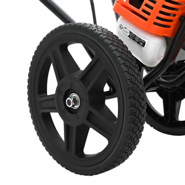 vidaXL Θαμνοκοπτικό με Ρόδες Πορτοκαλί 52 cc 1,45 kW