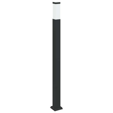vidaXL Φωτιστικά Κολωνάκια 3 τεμ. Μαύρα 110 εκ. IP44
