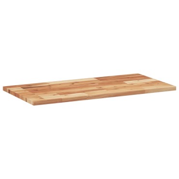 vidaXL Επιφάνεια Τραπεζιού Ορθογώνια 80x40x2cm από Μασίφ Ξύλο Ακακίας 1 τεμ.