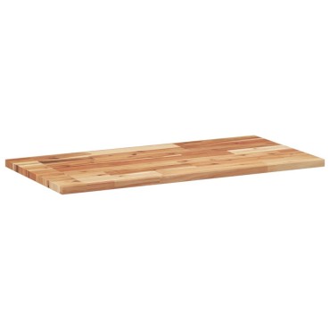 vidaXL Επιφάνεια Τραπεζιού Ορθογώνια 80x40x2cm από Μασίφ Ξύλο Ακακίας 1 τεμ.