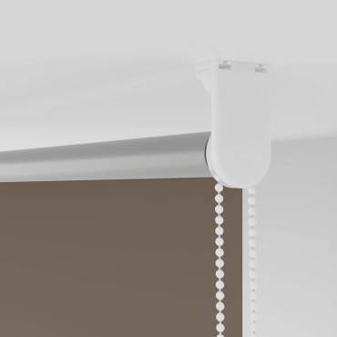 vidaXL Στόρι Συσκότισης Καφέ 135x175 εκ. Πλάτος Υφάσματος 131,6 εκ. Πολυεστέρας