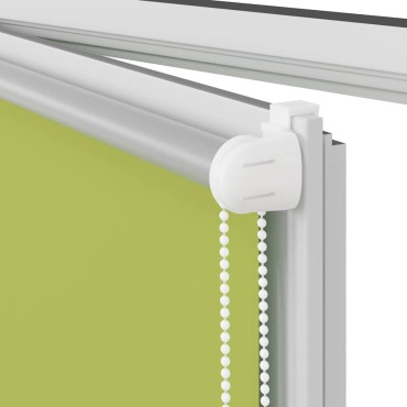 vidaXL Στόρι Συσκότισης με Φύλλα Πράσινο 85x130 εκ. Πλάτος Υφάσματος 80,7 εκ. Πολυεστέρας