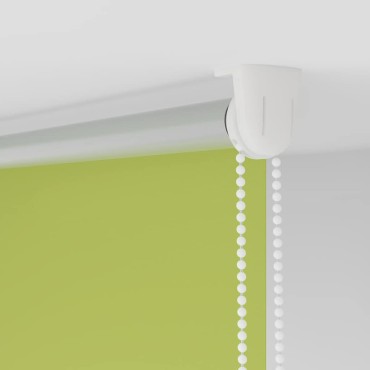 vidaXL Στόρι Συσκότισης με Φύλλα Πράσινο 85x130 εκ. Πλάτος Υφάσματος 80,7 εκ. Πολυεστέρας