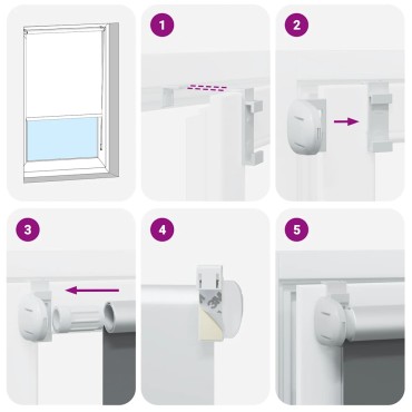 vidaXL Στόρι Συσκότισης με Φύλλα Πράσινο 85x130 εκ. Πλάτος Υφάσματος 80,7 εκ. Πολυεστέρας