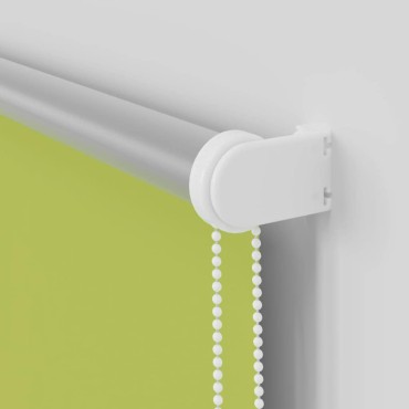vidaXL Στόρι Συσκότισης με Φύλλα Πράσινο 120x175 εκ. Πλάτος Υφάσματος 116,6 εκ. Πολυεστέρας