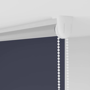 vidaXL Στόρι Συσκότισης Θαλάσσιο 105x130 εκ. Πλάτος Υφάσματος 100,7 εκ. Πολυεστέρας