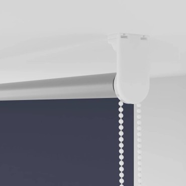vidaXL Στόρι Συσκότισης Θαλάσσιο 120x130 εκ. Πλάτος Υφάσματος 116,6 εκ. Πολυεστέρας