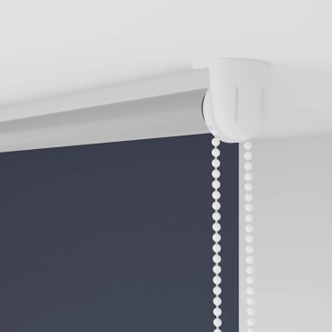 vidaXL Στόρι Συσκότισης Θαλάσσιο 115x175 εκ. Πλάτος Υφάσματος 110,7 εκ. Πολυεστέρας