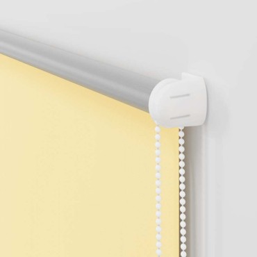 vidaXL Στόρι Συσκότισης Κίτρινο 85x130 εκ. Πλάτος Υφάσματος 80,7 εκ. Πολυεστέρας