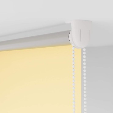 vidaXL Στόρι Συσκότισης Κίτρινο 85x130 εκ. Πλάτος Υφάσματος 80,7 εκ. Πολυεστέρας