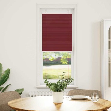 vidaXL Πλισέ Στόρι Μπορντό Κόκκινο 50x150 εκ. Πλάτος Υφάσματος 49,4 εκ. Πολυεστέρας