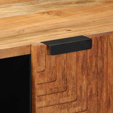 vidaXL Έπιπλο Τηλεόρασης 105x33x46cm από Μασίφ Ξύλο Ακακίας 1 τεμ.