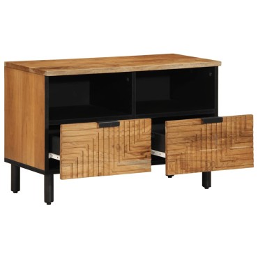 vidaXL Έπιπλο Τηλεόρασης 70x33x46cm από Μασίφ Ξύλο Ακακίας 1 τεμ.